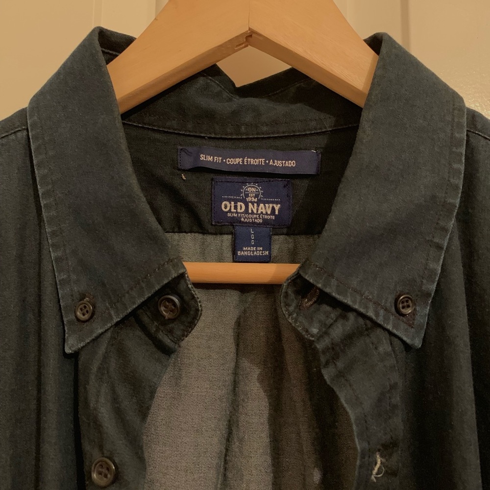 EUC Denim Button Up - Picture 2 of 5